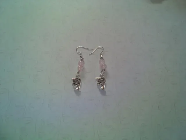 boucles d'oreilles, la fileuse des bois (5)