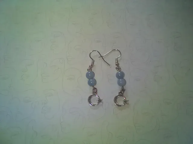 boucles d'oreilles, la fileuse des bois (1)
