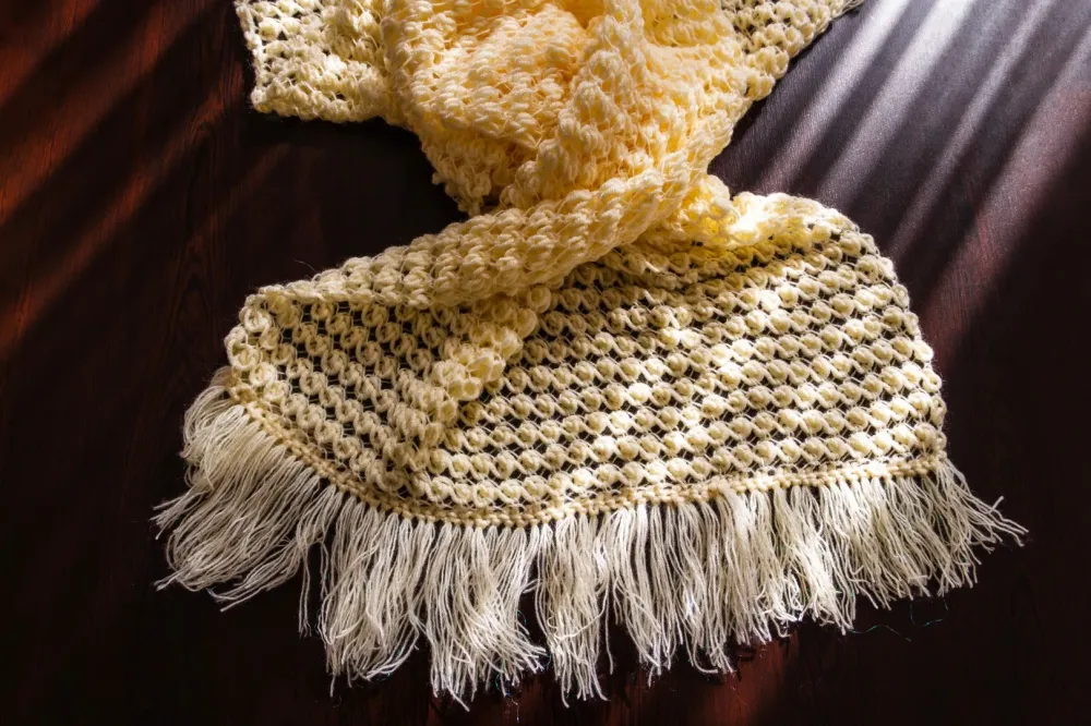 décoration en maille